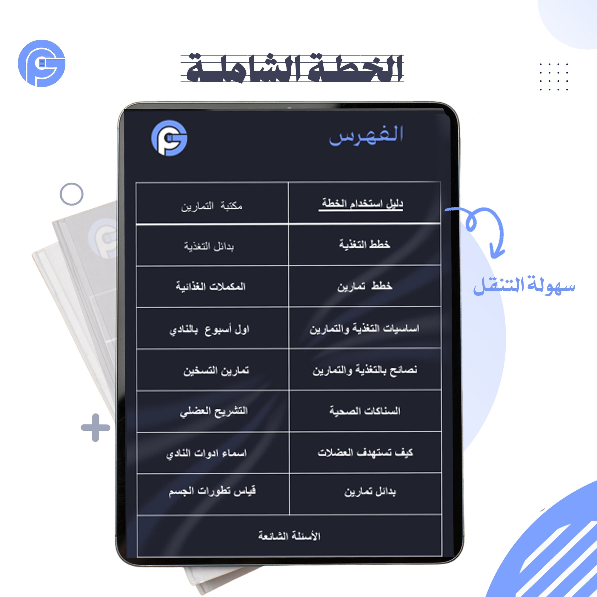 الخطة الشاملة لخسارة الدهون( رجال(